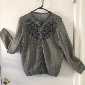 VTG Beaded Cardigan